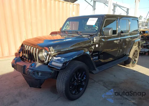 2023 Jeep Wrangler 4Xe Sahara 4X4 from USA, damaged, VIN 1C4JJXP63PW529437